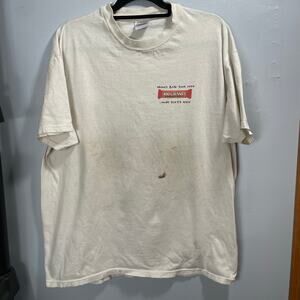 Vintage 90's 1999 100 Grand Money Ba$h Promo TV Promotional Tour Shirt Men's XL